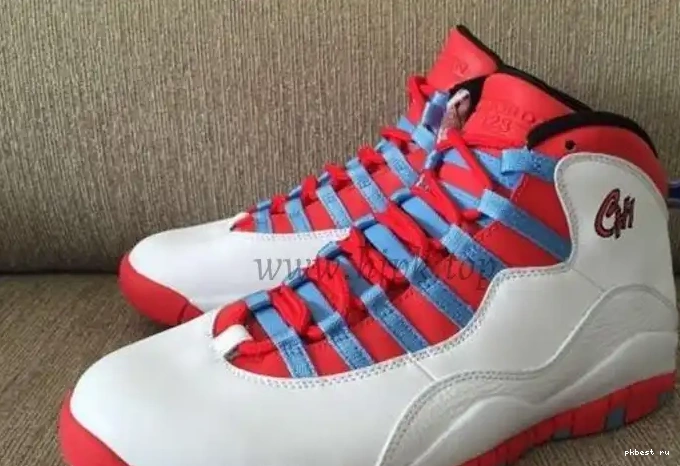 Air Chicago Flag Authentic Jordan 10 0521